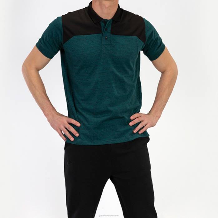 hr Joma polo majica kratkih rukava dobitnik ii zeleno crno 6FVN3217 muškarci