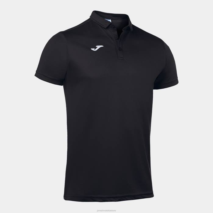 hr Joma polo majica kratkih rukava hobi crno 6FVN828 muškarci