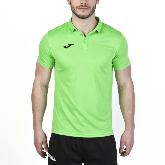 hr Joma polo majica kratkih rukava hobi fluorescentno zelena 6FVN3528 muškarci