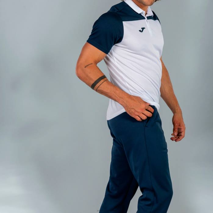 hr Joma polo majica kratkih rukava hobi ii bijela tamnoplava 6FVN2988 muškarci