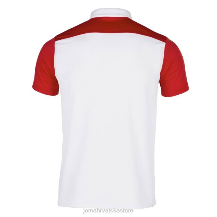 hr Joma polo majica kratkih rukava hobi ii bijelo crveno 6FVN3480 muškarci