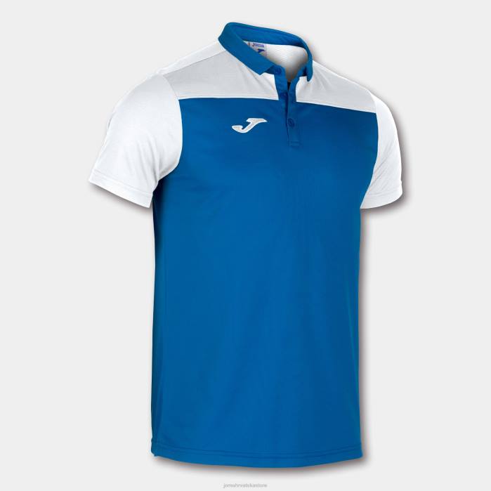 hr Joma polo majica kratkih rukava hobi ii kraljevsko plava bijela 6FVN568 muškarci