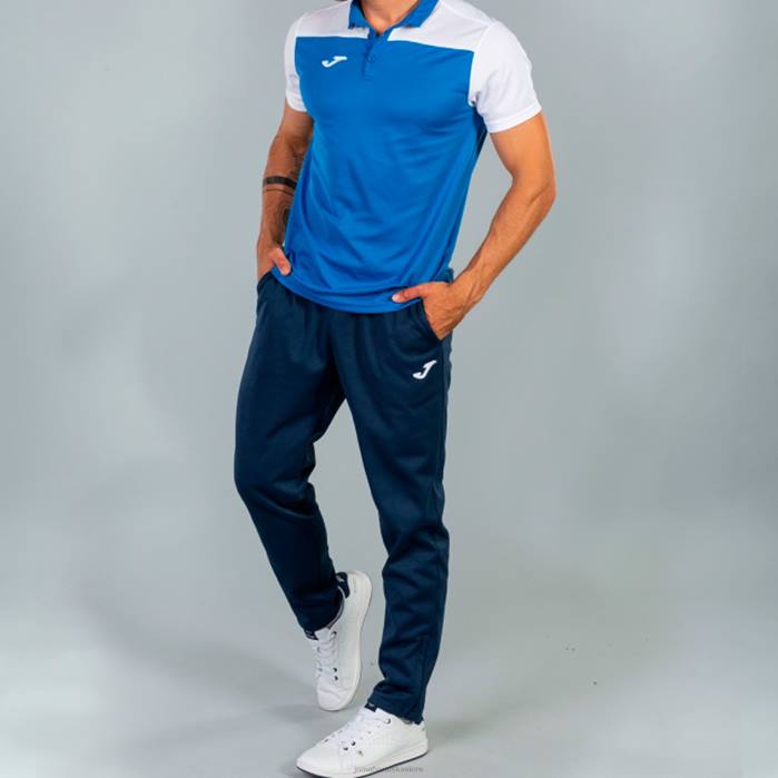 hr Joma polo majica kratkih rukava hobi ii kraljevsko plava bijela 6FVN568 muškarci