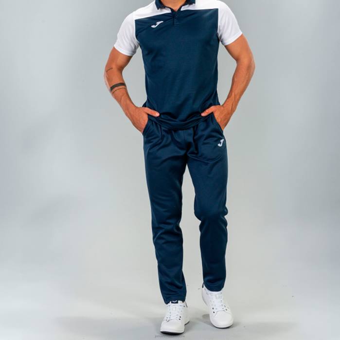 hr Joma polo majica kratkih rukava hobi ii tamnoplava bijela 6FVN519 muškarci