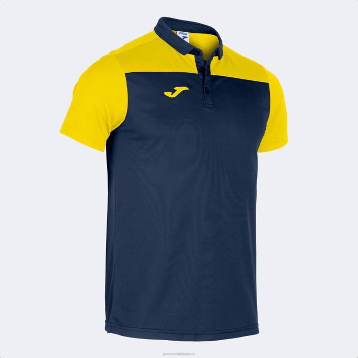 hr Joma polo majica kratkih rukava hobi ii tamnoplava žuta 6FVN1464 muškarci