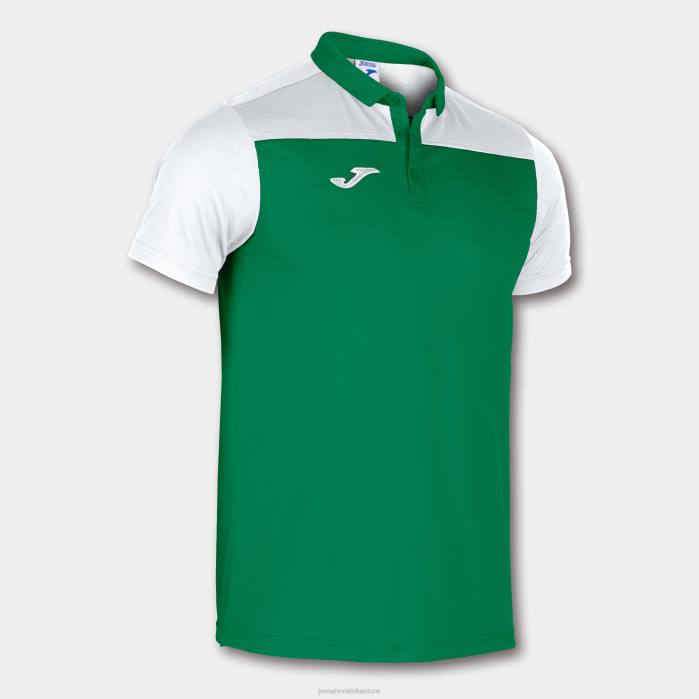 hr Joma polo majica kratkih rukava hobi ii zeleno bijela 6FVN4629 muškarci