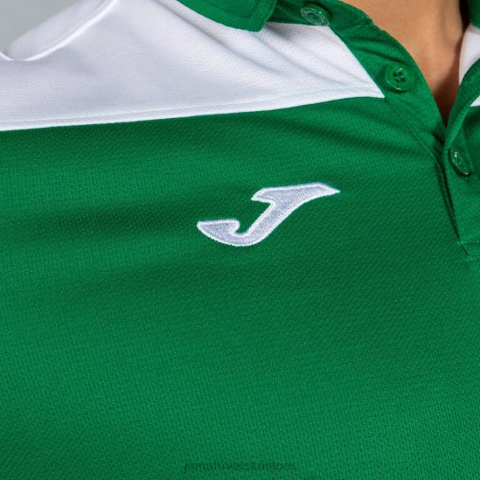 hr Joma polo majica kratkih rukava hobi ii zeleno bijela 6FVN4629 muškarci