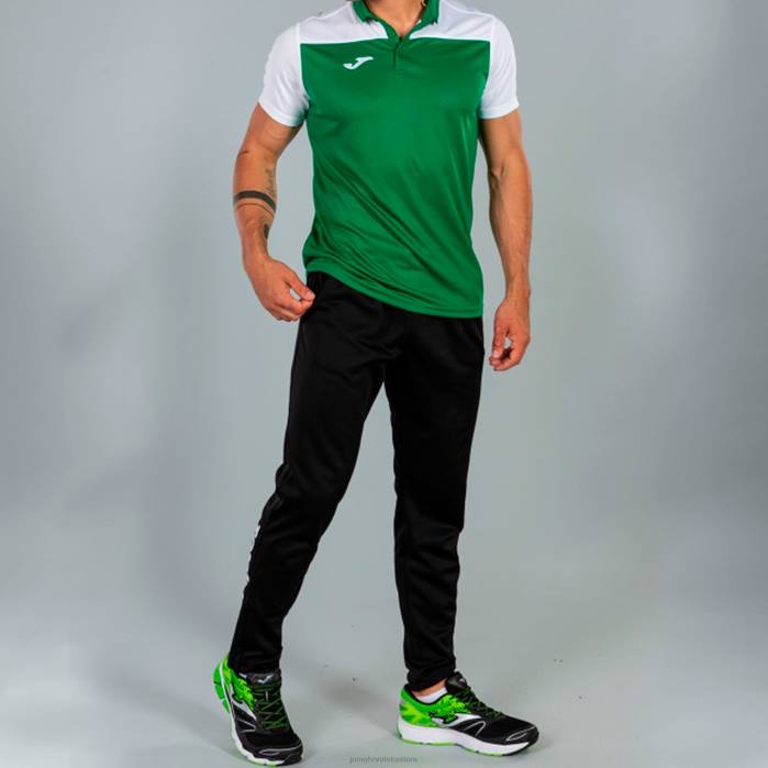 hr Joma polo majica kratkih rukava hobi ii zeleno bijela 6FVN4629 muškarci