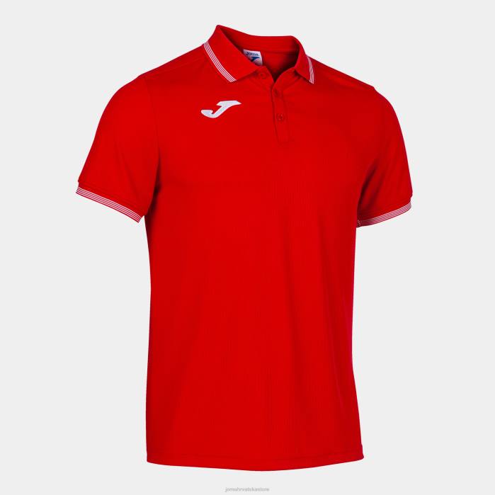 hr Joma polo majica kratkih rukava kampus iii Crvena 6FVN4214 muškarci