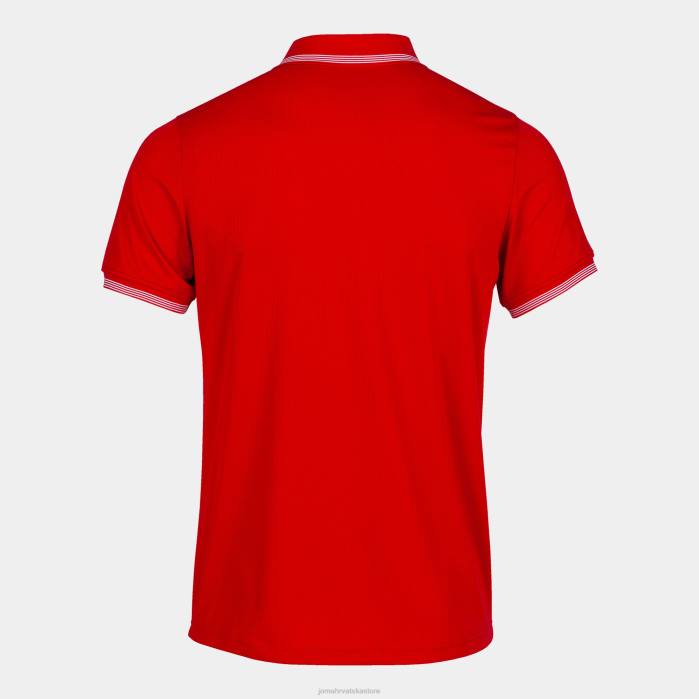 hr Joma polo majica kratkih rukava kampus iii Crvena 6FVN4214 muškarci
