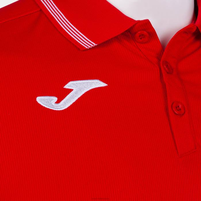 hr Joma polo majica kratkih rukava kampus iii Crvena 6FVN4214 muškarci