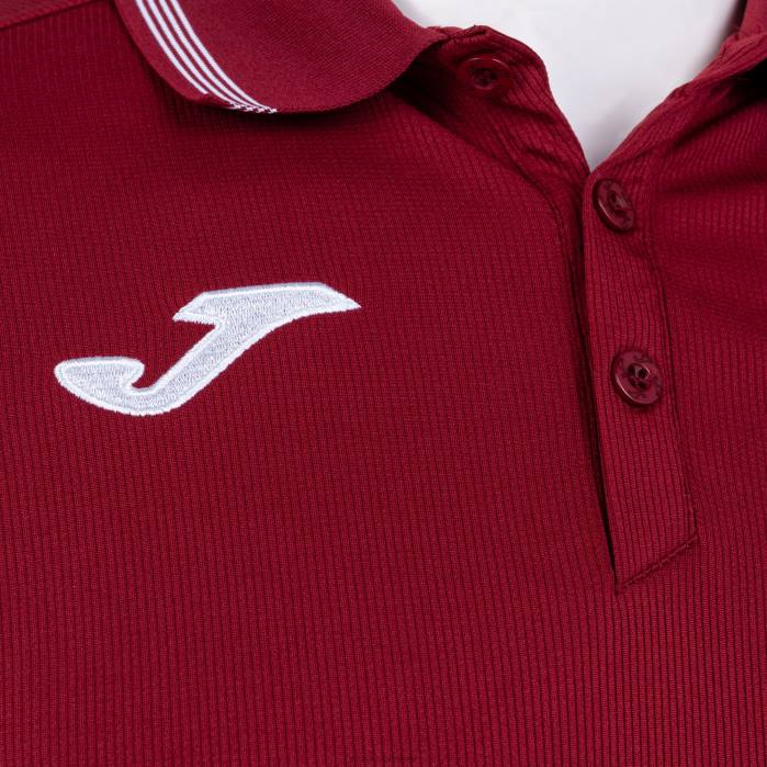 hr Joma polo majica kratkih rukava kampus iii tamnocrvena 6FVN2884 muškarci
