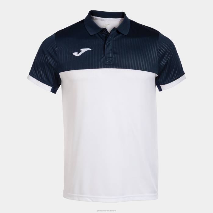 hr Joma polo majica kratkih rukava montreal bijela tamnoplava 6FVN613 muškarci