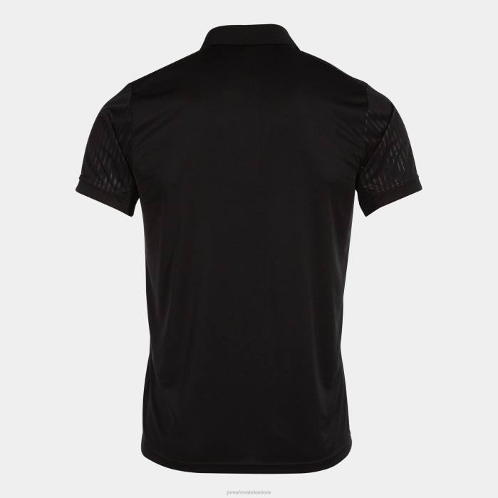 hr Joma polo majica kratkih rukava montreal crno 6FVN102 muškarci