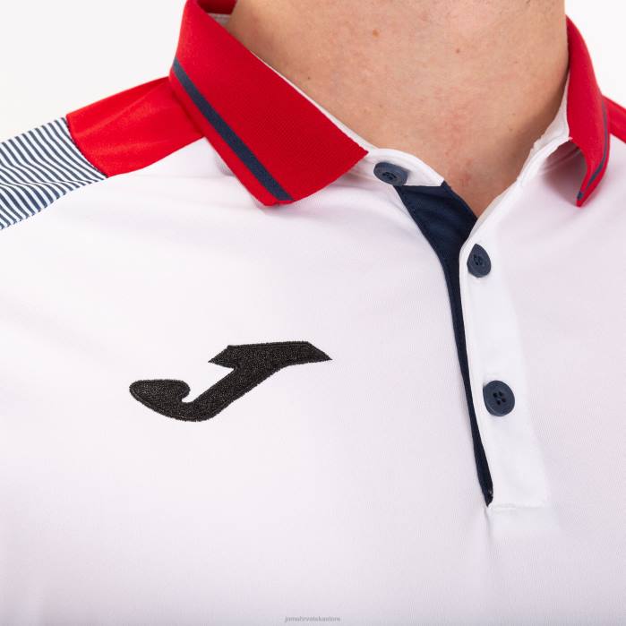 hr Joma polo majica kratkih rukava neophodna ii bijela tamnoplava 6FVN3129 muškarci
