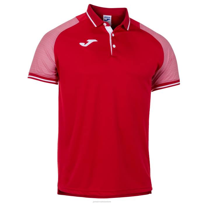 hr Joma polo majica kratkih rukava neophodna ii crveno bijelo 6FVN250 muškarci