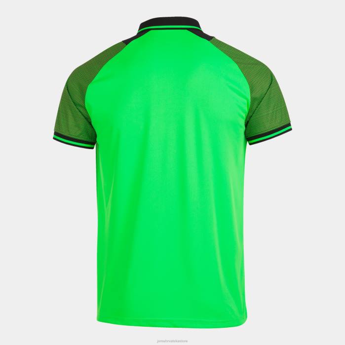 hr Joma polo majica kratkih rukava neophodna ii fluorescentno zelena crna 6FVN4148 muškarci