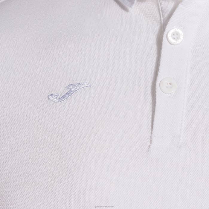 hr Joma polo majica kratkih rukava pasarela iii bijela 6FVN356 muškarci