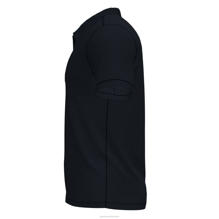hr Joma polo majica kratkih rukava pasarela iii crno 6FVN3143 muškarci