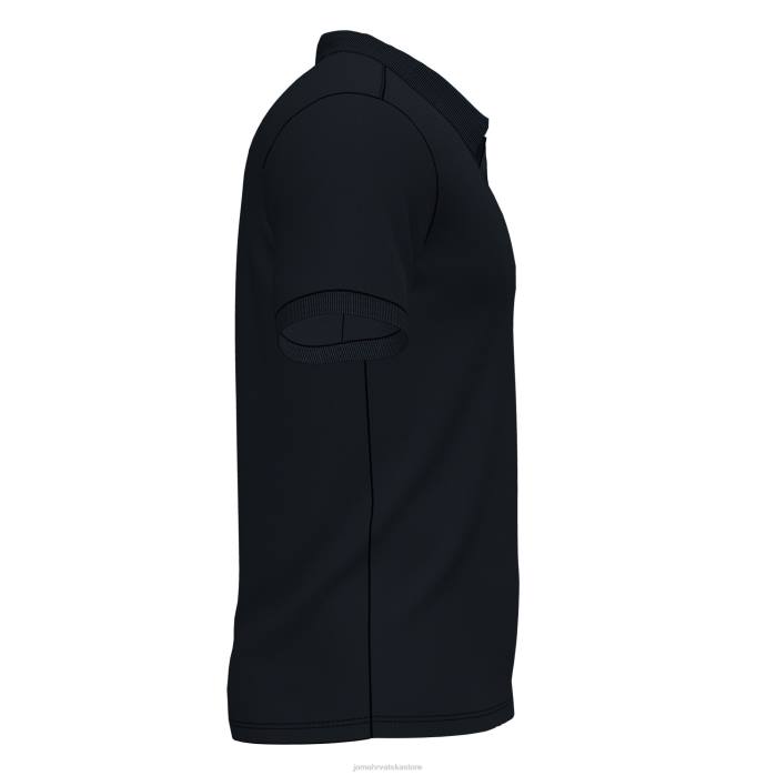 hr Joma polo majica kratkih rukava pasarela iii crno 6FVN3143 muškarci