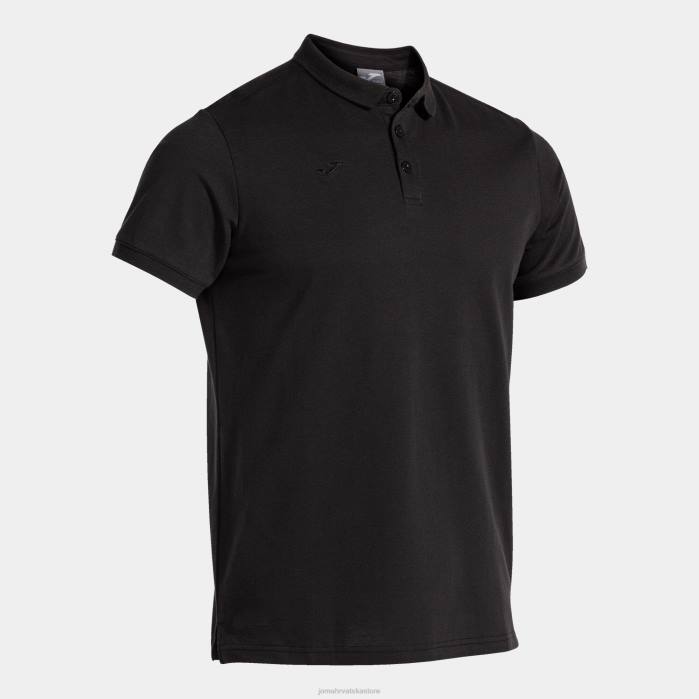 hr Joma polo majica kratkih rukava pasarela iii crno 6FVN4682 muškarci