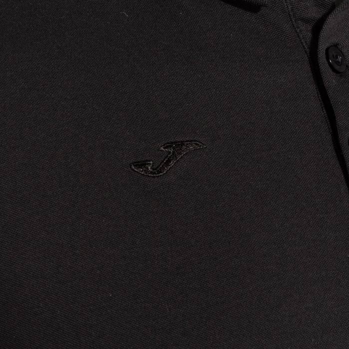 hr Joma polo majica kratkih rukava pasarela iii crno 6FVN4682 muškarci