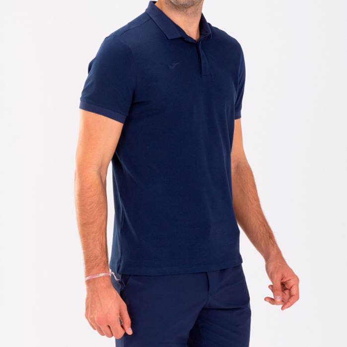 hr Joma polo majica kratkih rukava pasarela iii mornarsko plava 6FVN4718 muškarci