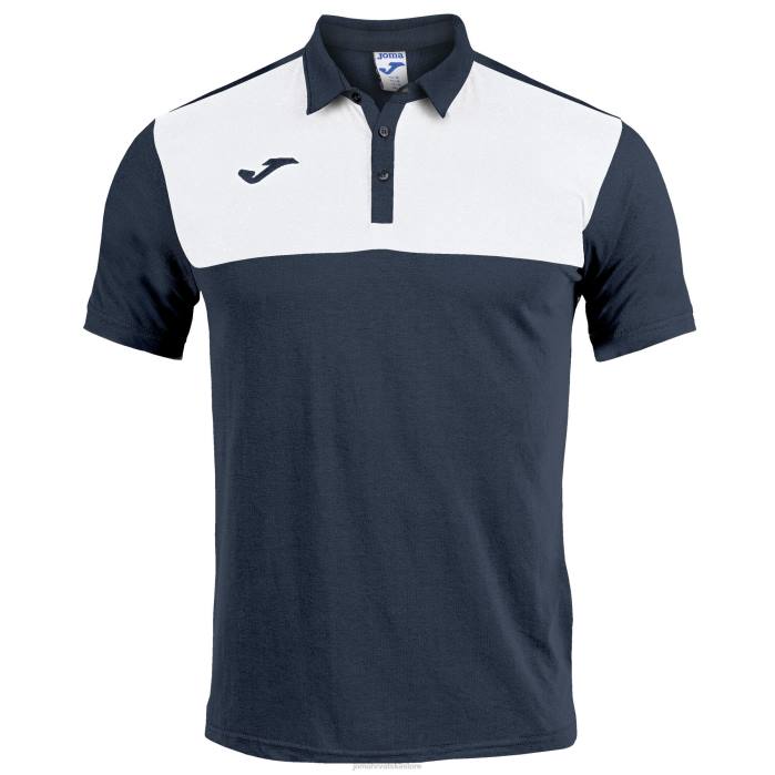 hr Joma polo majica kratkih rukava pobjednik pamuk tamnoplava bijela 6FVN745 muškarci