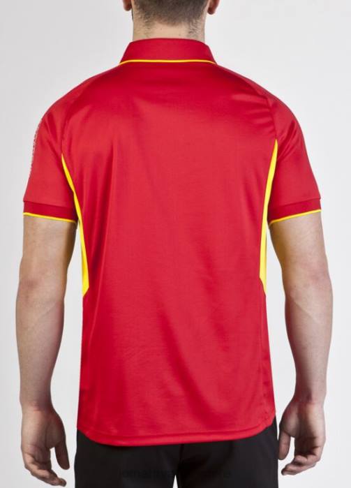 hr Joma polo majica kratkih rukava prvenstvo iii crveno žuto 6FVN573 muškarci