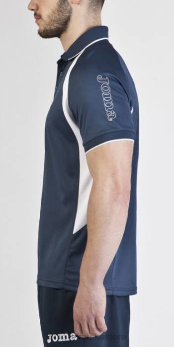 hr Joma polo majica kratkih rukava prvenstvo iii tamnoplava bijela 6FVN4378 muškarci