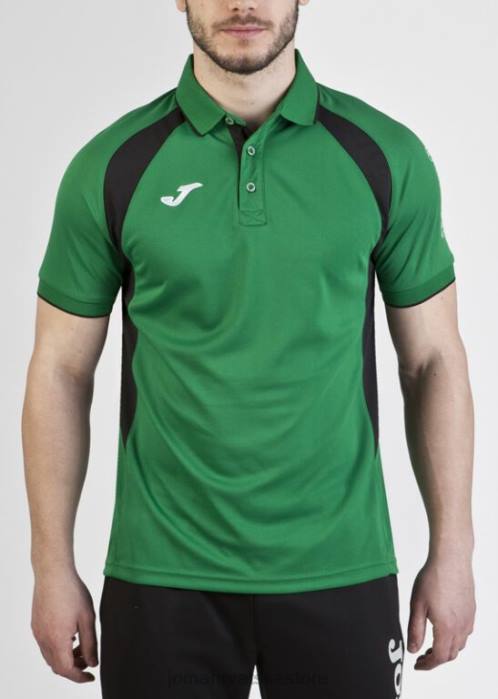 hr Joma polo majica kratkih rukava prvenstvo iii zeleno crno 6FVN572 muškarci