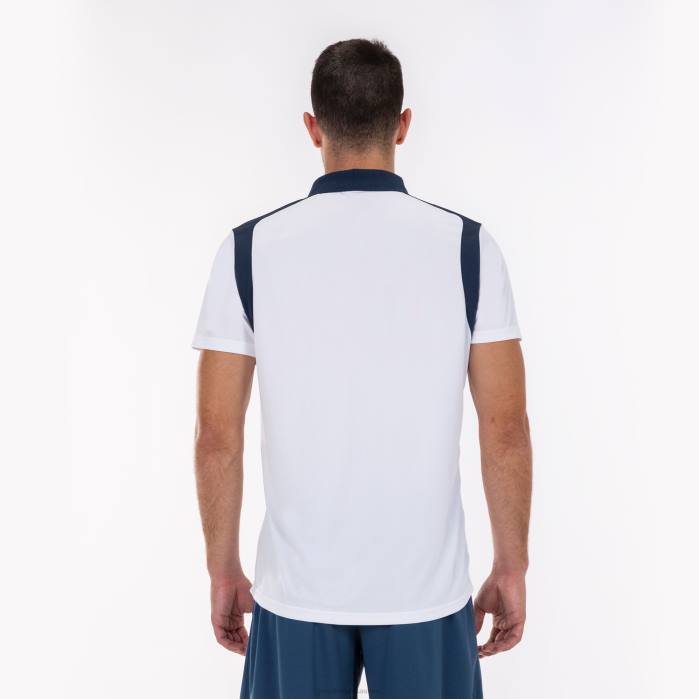 hr Joma polo majica kratkih rukava prvenstvo v bijela tamnoplava 6FVN4448 muškarci
