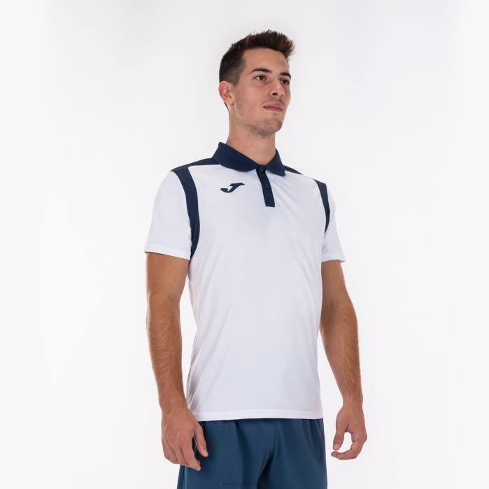 hr Joma polo majica kratkih rukava prvenstvo v bijela tamnoplava 6FVN4448 muškarci
