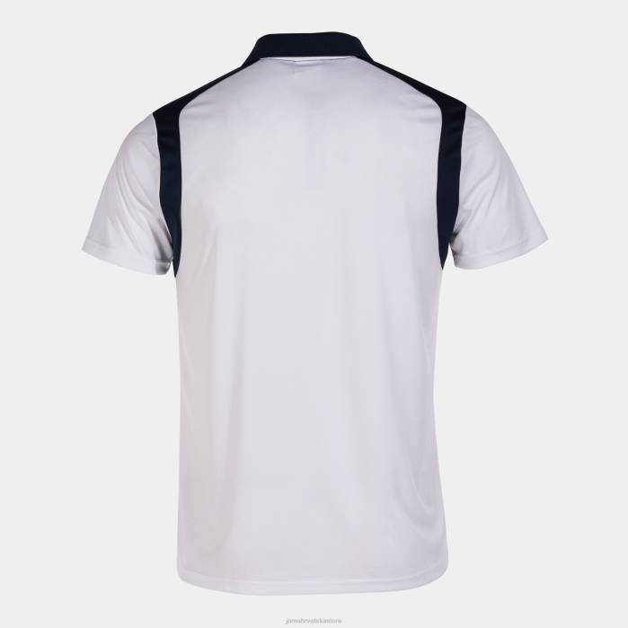 hr Joma polo majica kratkih rukava prvenstvo v bijela tamnoplava 6FVN4448 muškarci