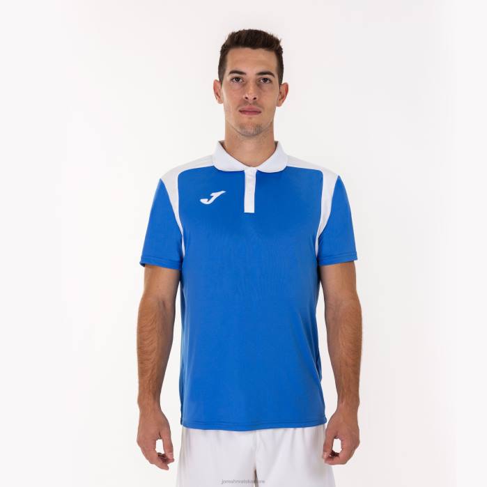 hr Joma polo majica kratkih rukava prvenstvo v kraljevsko plava bijela 6FVN2990 muškarci