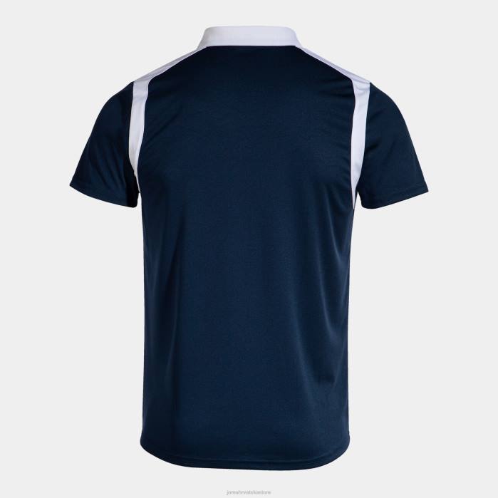 hr Joma polo majica kratkih rukava prvenstvo v tamnoplava bijela 6FVN4343 muškarci