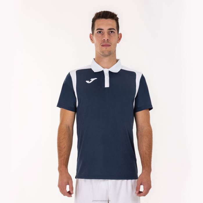 hr Joma polo majica kratkih rukava prvenstvo v tamnoplava bijela 6FVN4343 muškarci