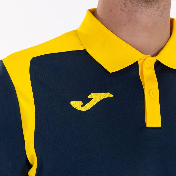hr Joma polo majica kratkih rukava prvenstvo v tamnoplava žuta 6FVN556 muškarci