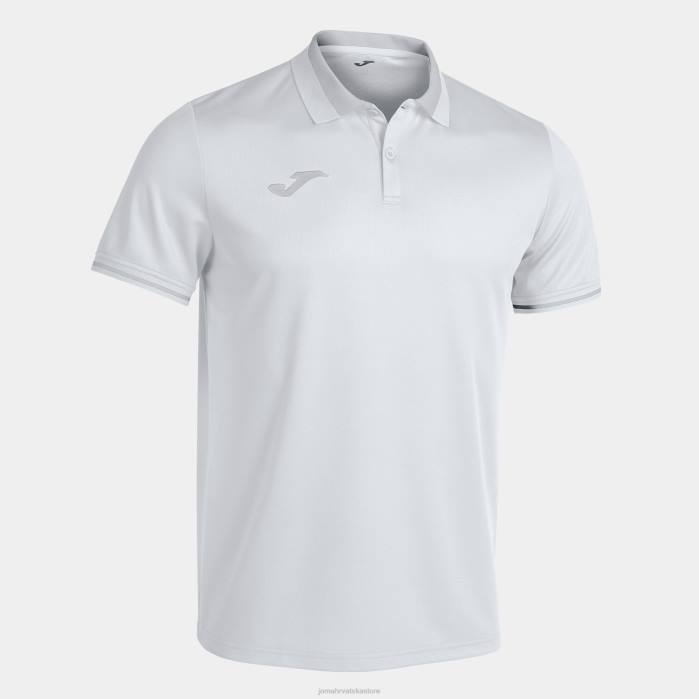 hr Joma polo majica kratkih rukava prvenstvo vi bijela siva 6FVN4249 muškarci