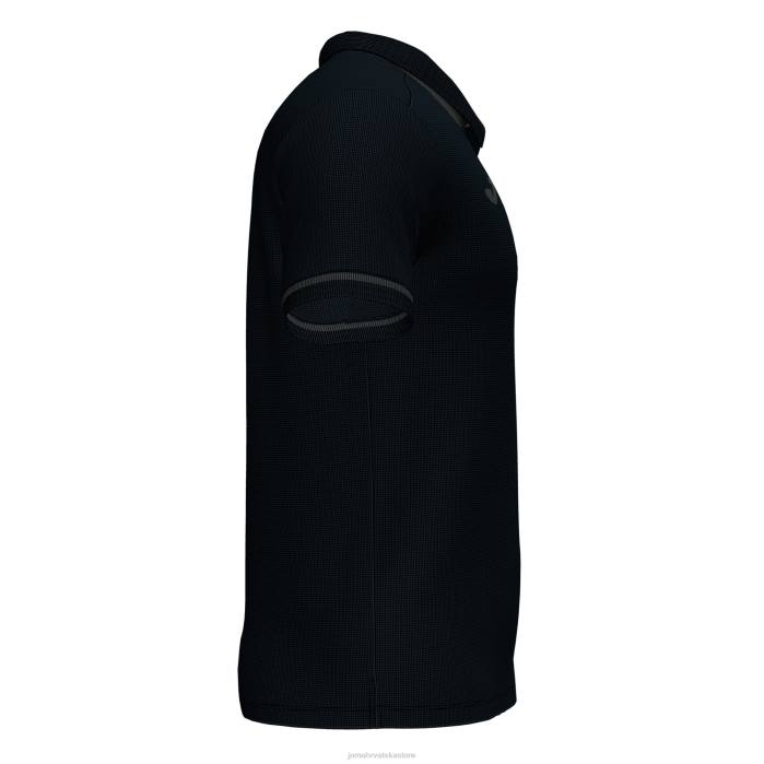 hr Joma polo majica kratkih rukava prvenstvo vi crno tamno sivo 6FVN1021 muškarci