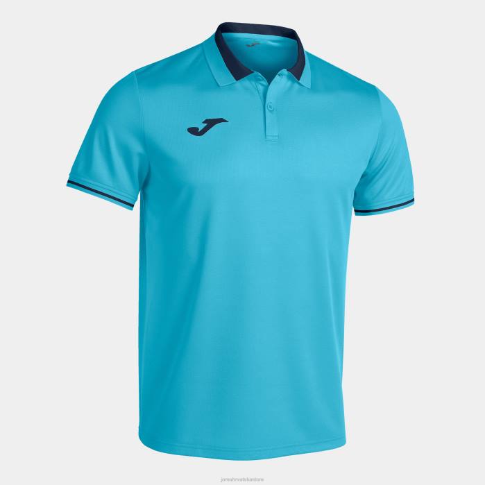 hr Joma polo majica kratkih rukava prvenstvo vi fluorescentno tirkizno tamnoplava 6FVN3295 muškarci