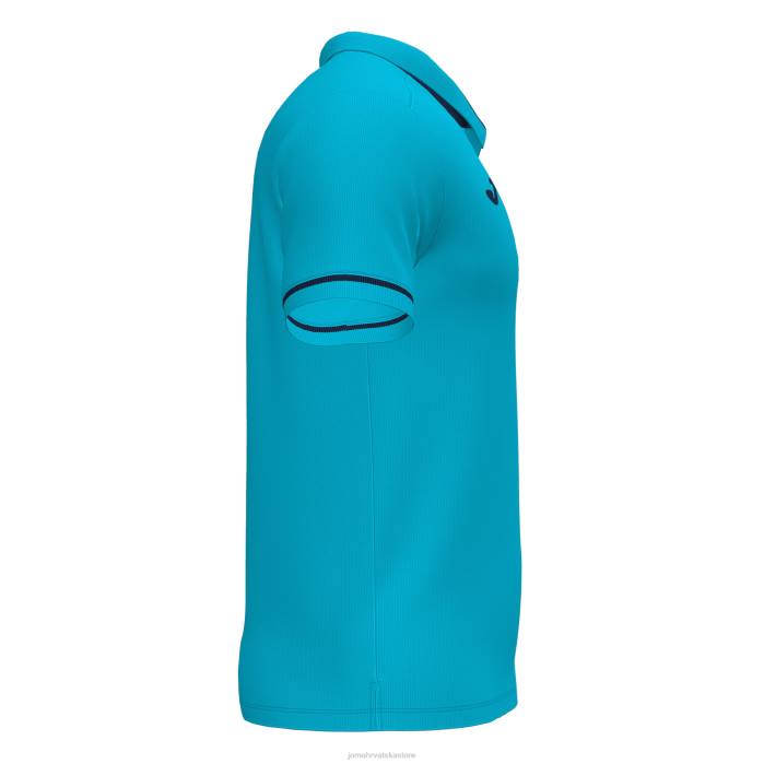 hr Joma polo majica kratkih rukava prvenstvo vi fluorescentno tirkizno tamnoplava 6FVN3295 muškarci