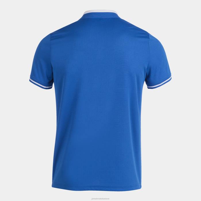 hr Joma polo majica kratkih rukava prvenstvo vi kraljevsko plava bijela 6FVN1339 muškarci