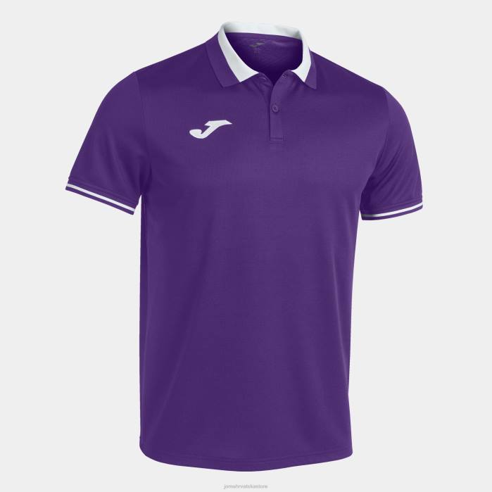 hr Joma polo majica kratkih rukava prvenstvo vi ljubičasta bijela 6FVN4536 muškarci