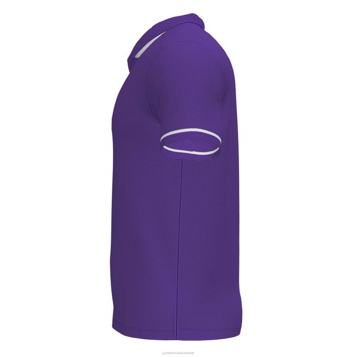 hr Joma polo majica kratkih rukava prvenstvo vi ljubičasta bijela 6FVN4536 muškarci