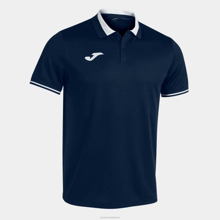 hr Joma polo majica kratkih rukava prvenstvo vi tamnoplava bijela 6FVN733 muškarci