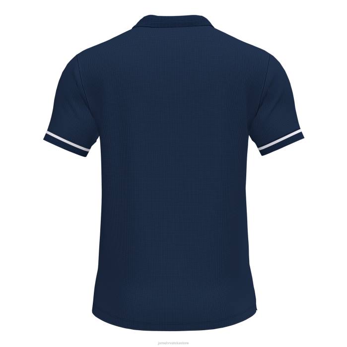 hr Joma polo majica kratkih rukava prvenstvo vi tamnoplava bijela 6FVN733 muškarci
