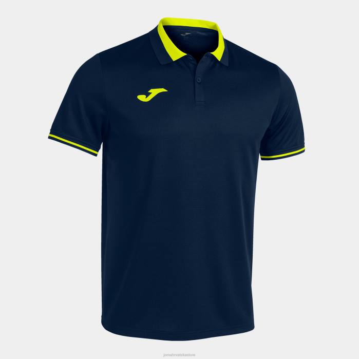 hr Joma polo majica kratkih rukava prvenstvo vi tamnoplava fluorescentno žuta 6FVN1342 muškarci