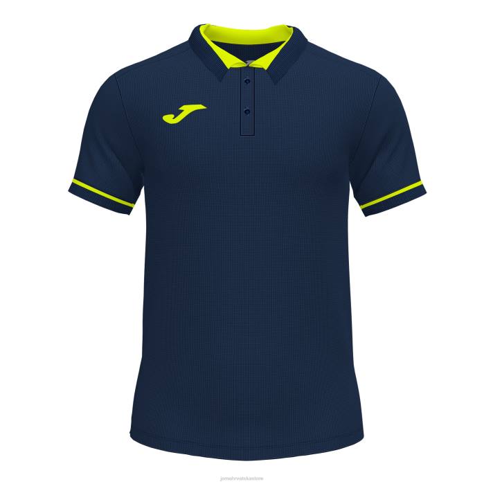hr Joma polo majica kratkih rukava prvenstvo vi tamnoplava fluorescentno žuta 6FVN1342 muškarci