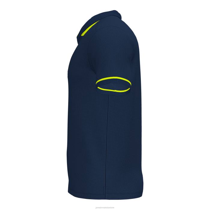hr Joma polo majica kratkih rukava prvenstvo vi tamnoplava fluorescentno žuta 6FVN1342 muškarci